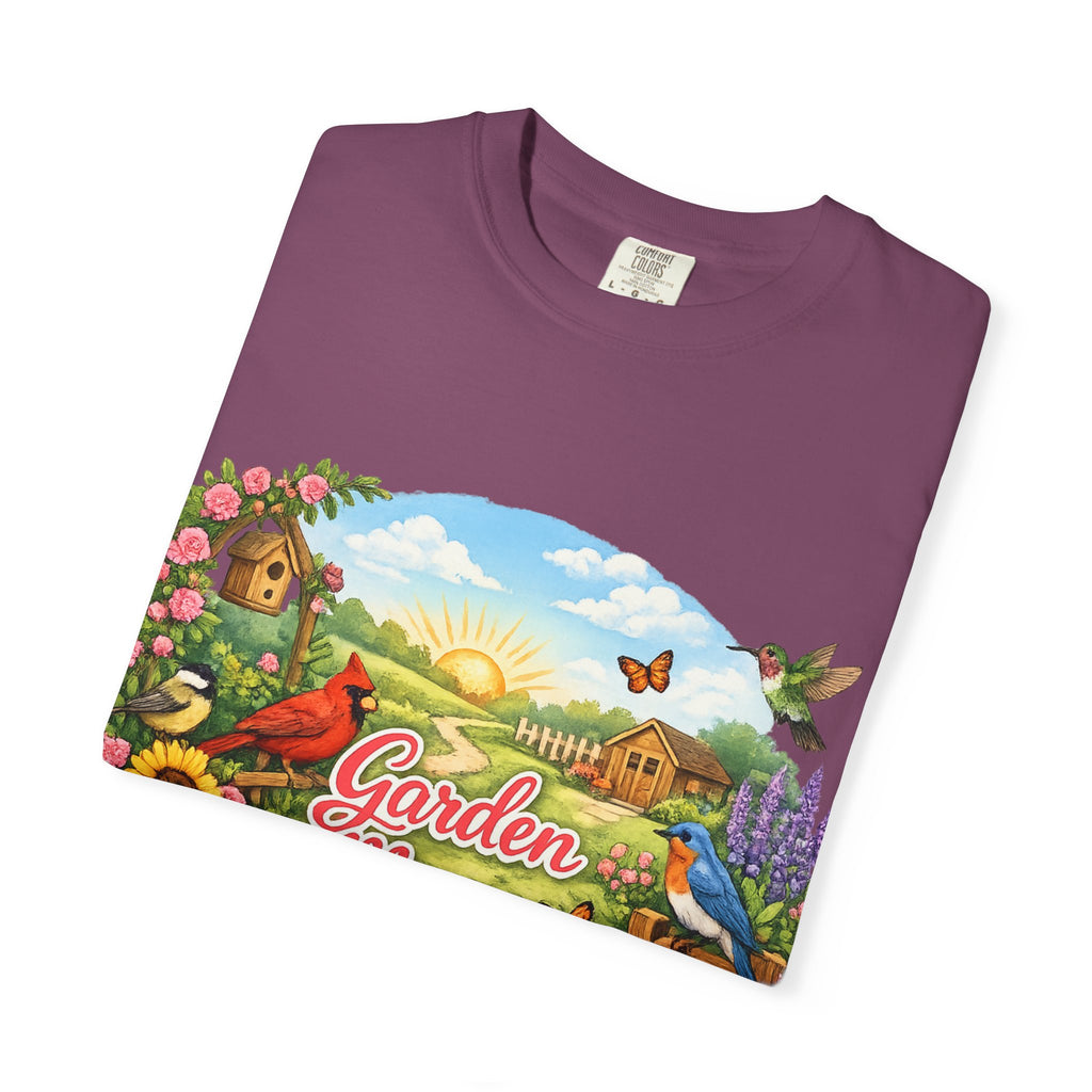 Garden Mama T-Shirt — Floral Cottage Garden Tee for Moms & Gardeners