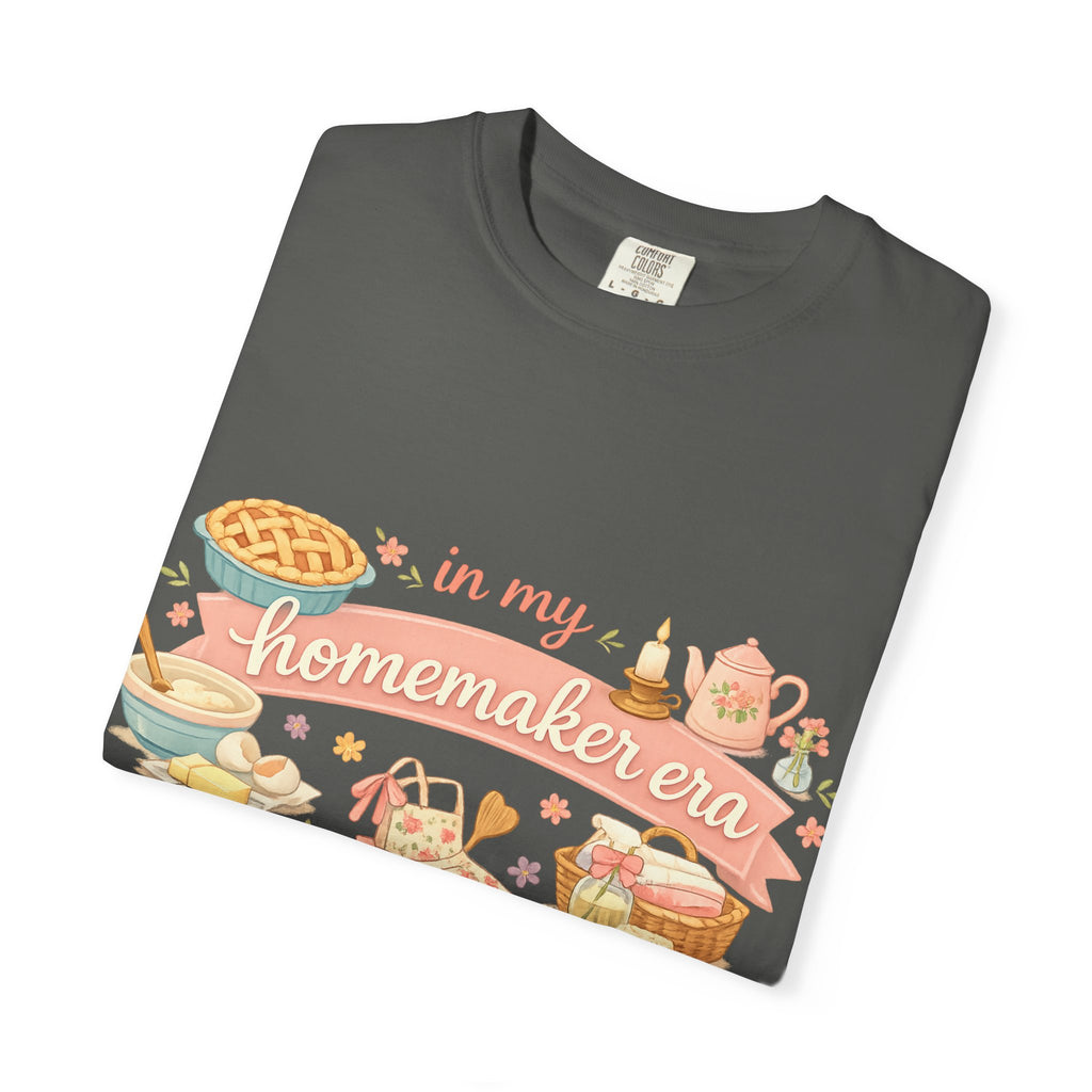 Homemaker Era T-Shirt — Vintage Baking & Cozy Homelife Graphic Tee