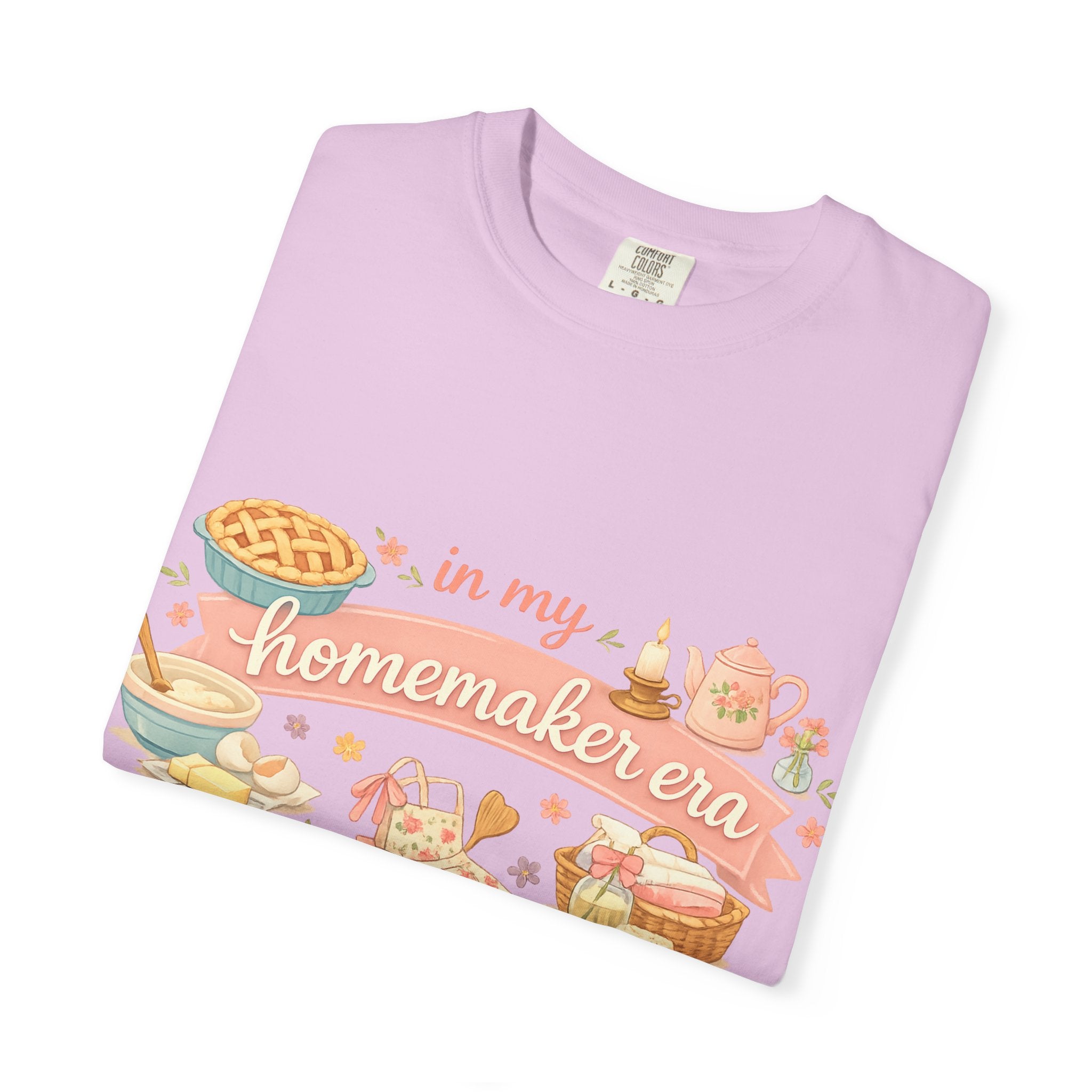 Homemaker Era T-Shirt — Vintage Baking & Cozy Homelife Graphic Tee