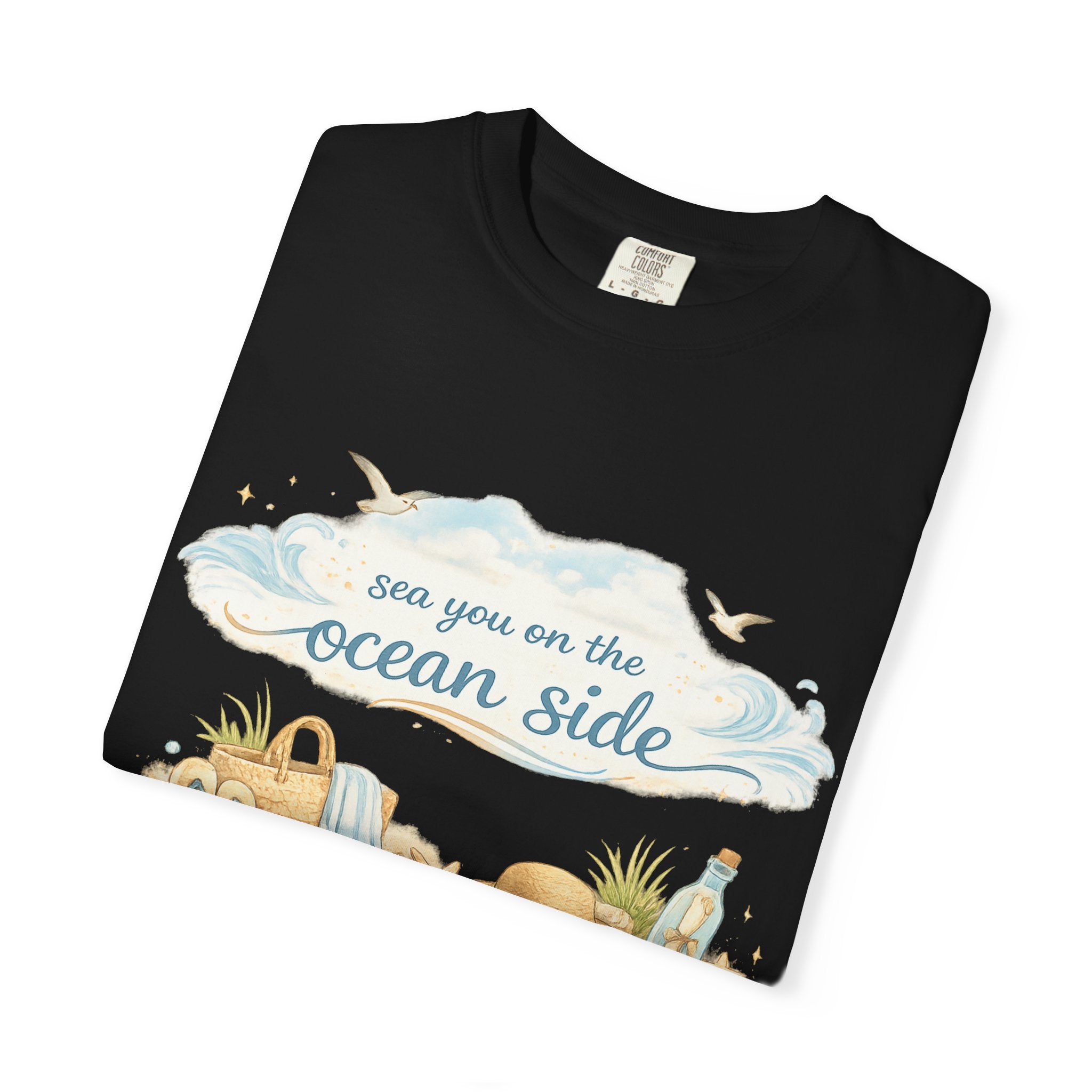 Ocean Side Beach T-Shirt — "See You on the Ocean Side" Summer Tee