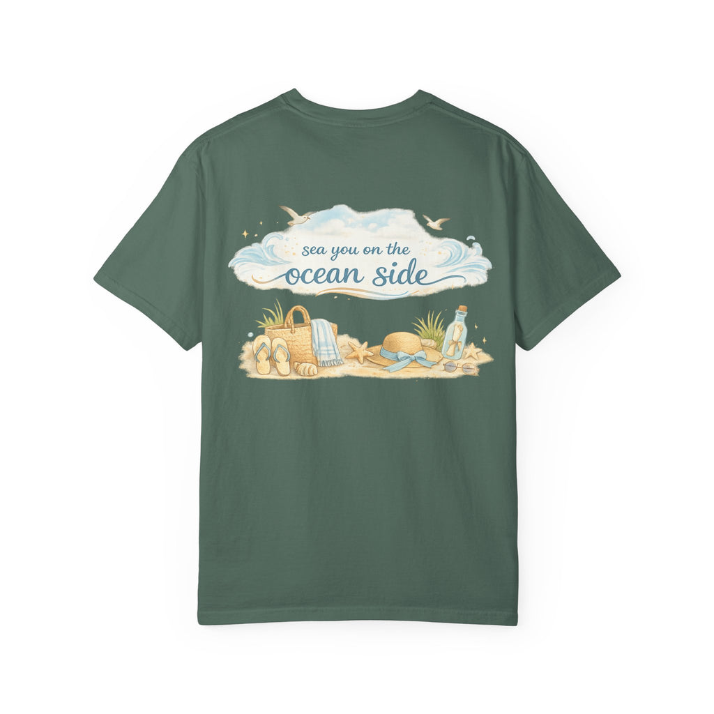 Ocean Side Beach T-Shirt — "See You on the Ocean Side" Summer Tee