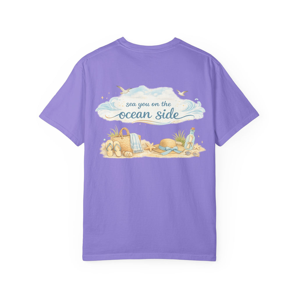 Ocean Side Beach T-Shirt — "See You on the Ocean Side" Summer Tee