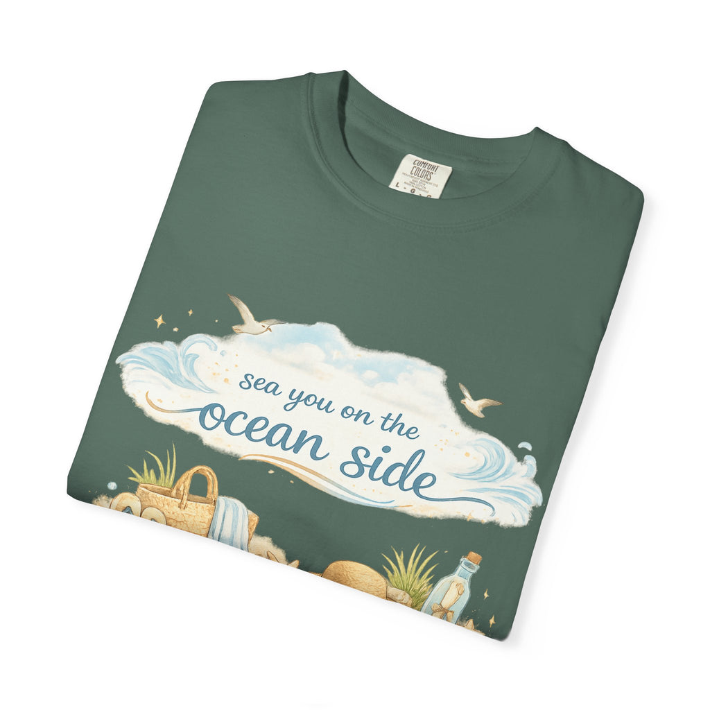 Ocean Side Beach T-Shirt — "See You on the Ocean Side" Summer Tee