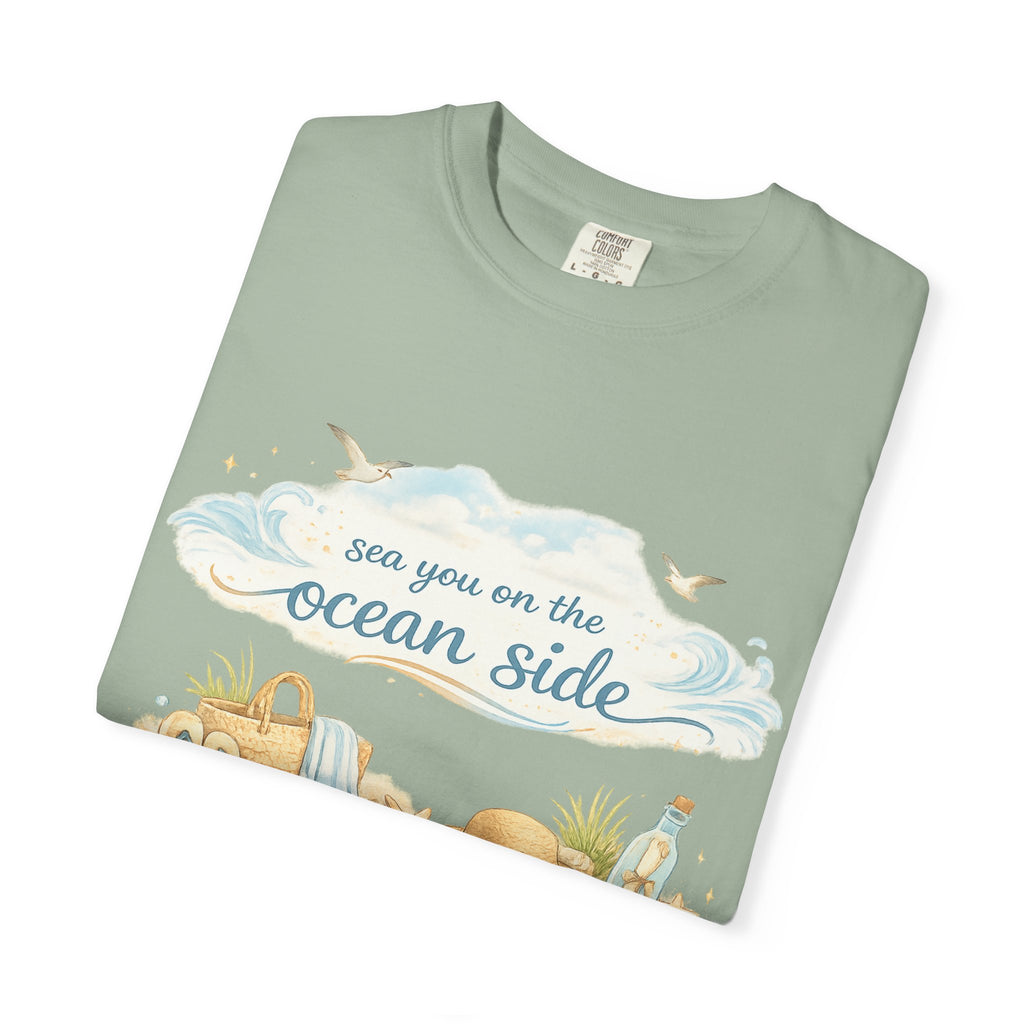 Ocean Side Beach T-Shirt — "See You on the Ocean Side" Summer Tee