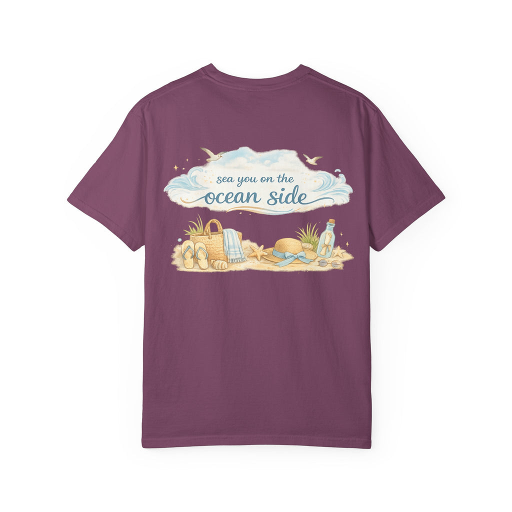 Ocean Side Beach T-Shirt — "See You on the Ocean Side" Summer Tee