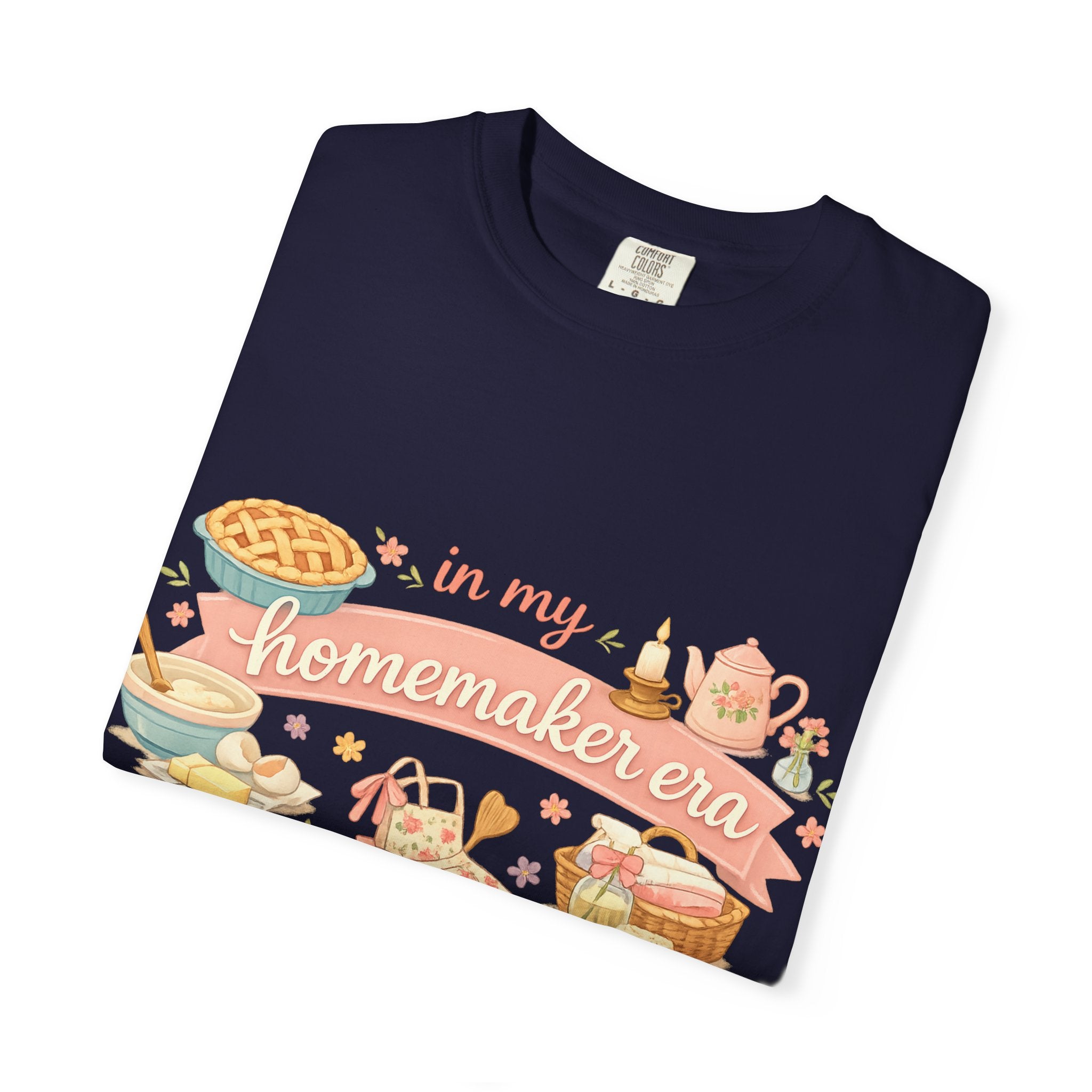 Homemaker Era T-Shirt — Vintage Baking & Cozy Homelife Graphic Tee
