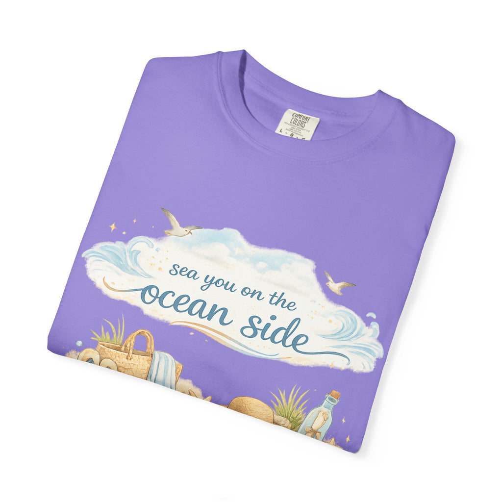 Ocean Side Beach T-Shirt — "See You on the Ocean Side" Summer Tee