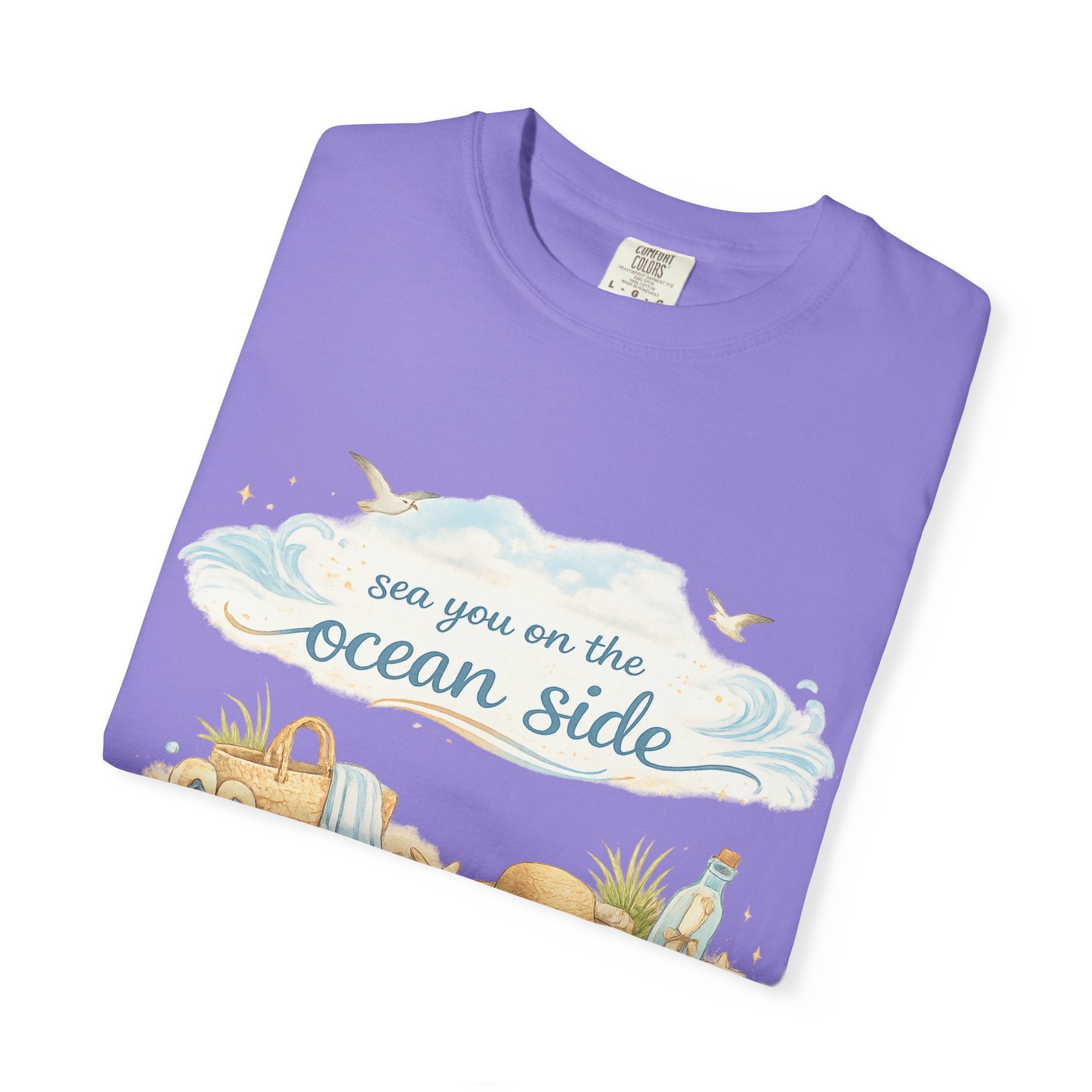Ocean Side Beach T-Shirt — "See You on the Ocean Side" Summer Tee
