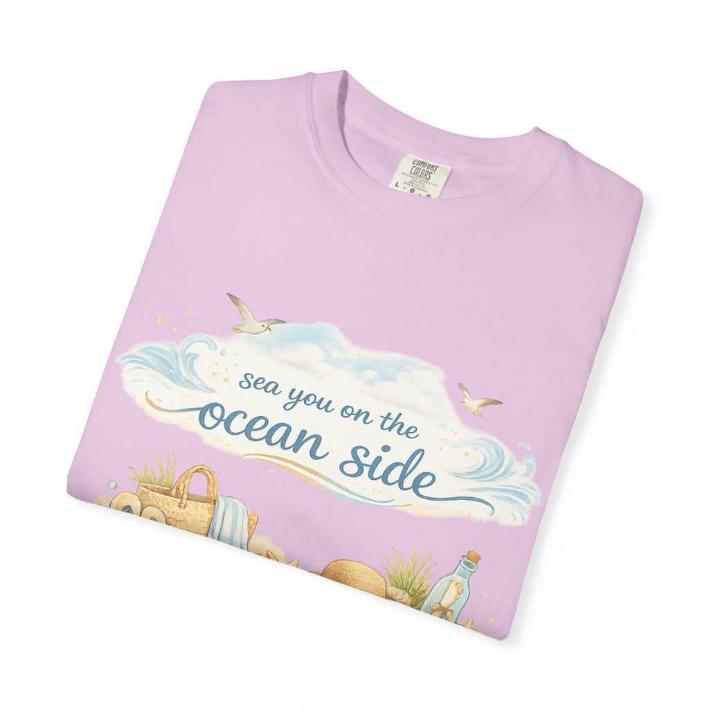 Ocean Side Beach T-Shirt — "See You on the Ocean Side" Summer Tee