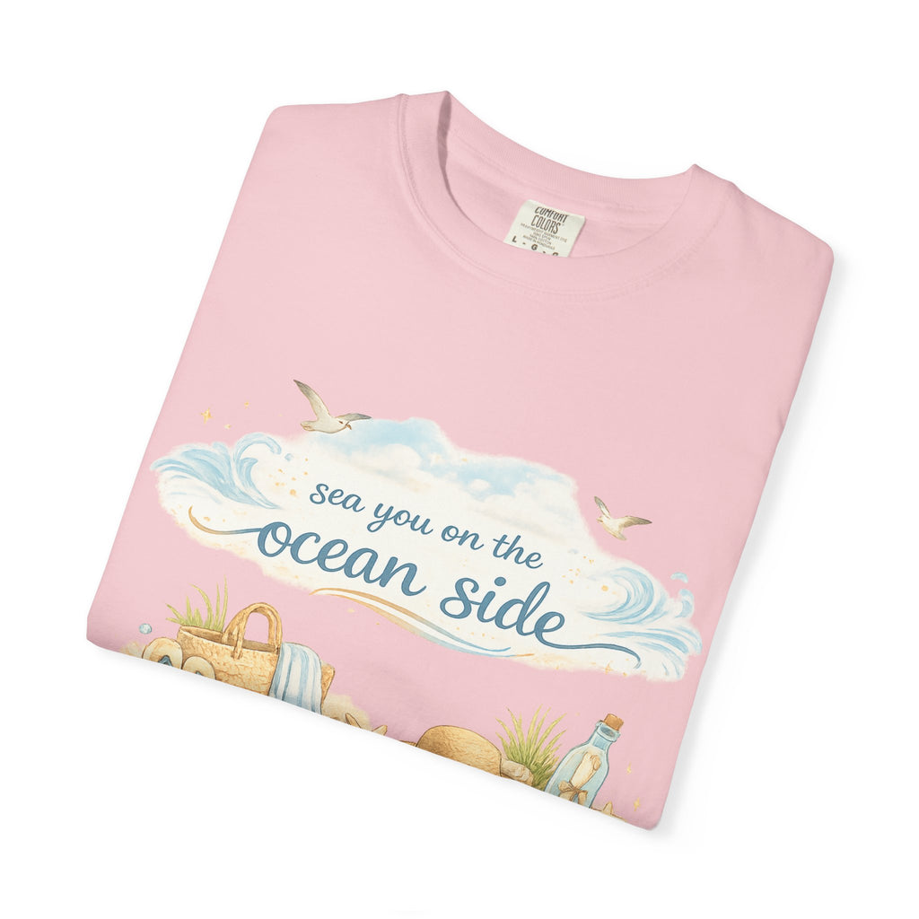 Ocean Side Beach T-Shirt — "See You on the Ocean Side" Summer Tee
