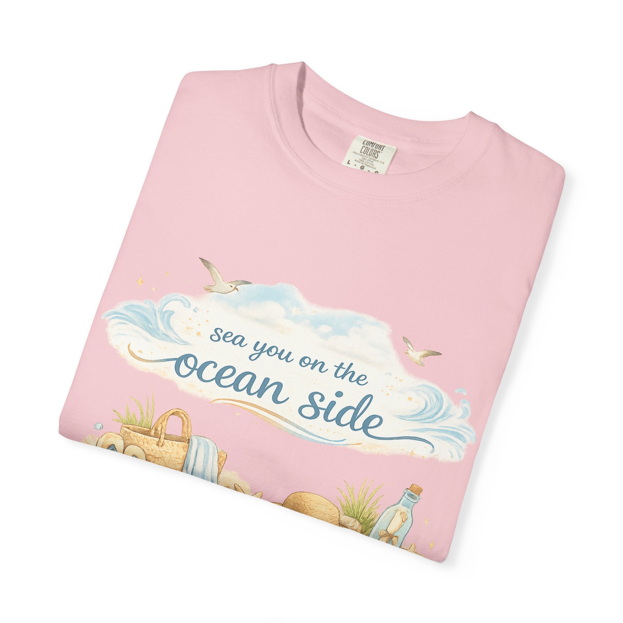 Ocean Side Beach T-Shirt — "See You on the Ocean Side" Summer Tee