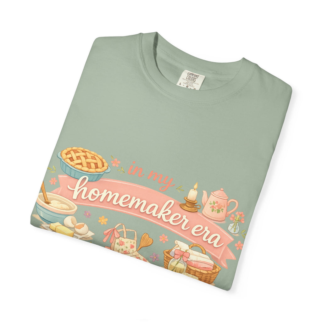Homemaker Era T-Shirt — Vintage Baking & Cozy Homelife Graphic Tee
