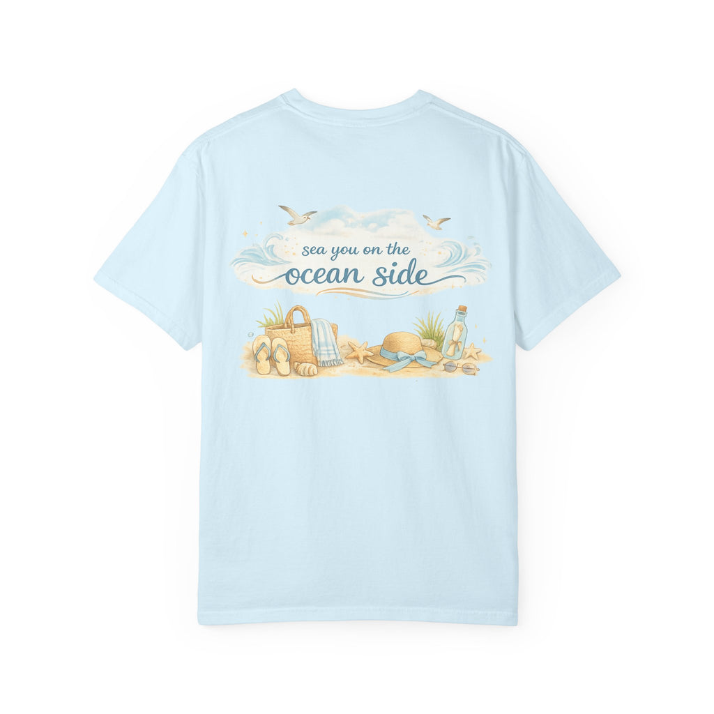 Ocean Side Beach T-Shirt — "See You on the Ocean Side" Summer Tee