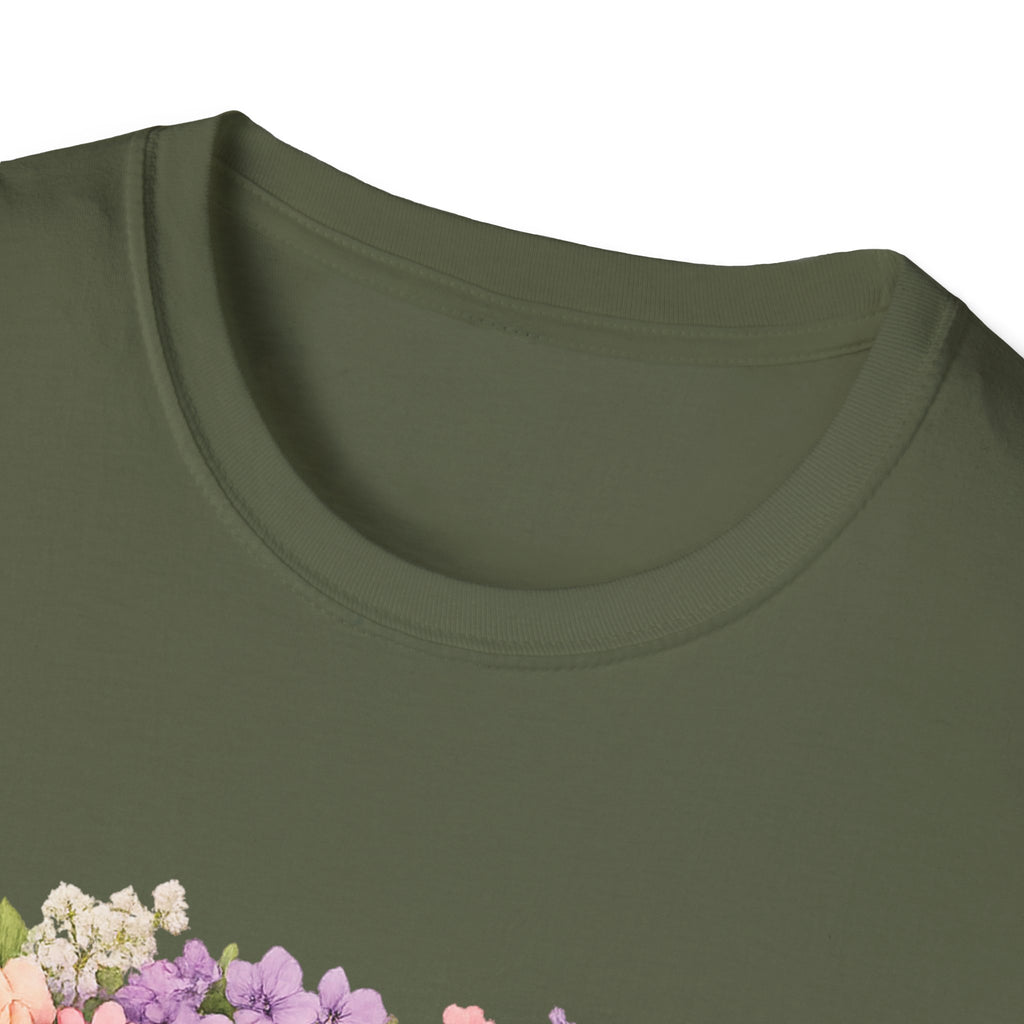 Floral "Rain Creates the Most Beautiful Blossoms" T-Shirt