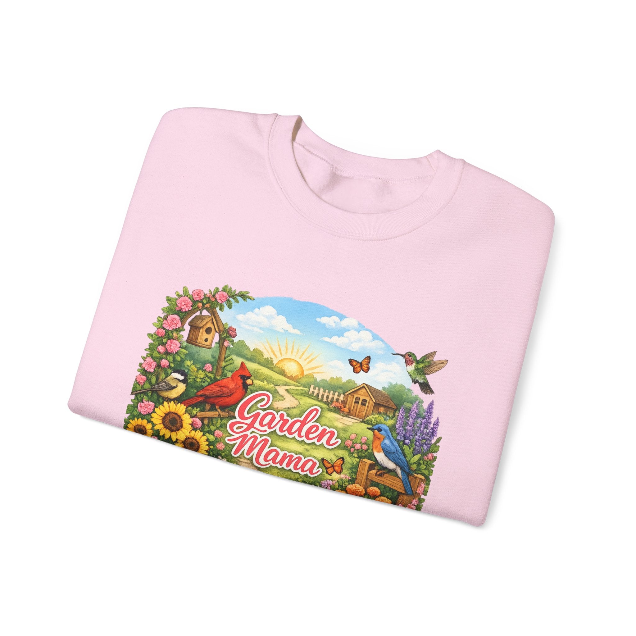 Garden Mama Crewneck Sweatshirt — Floral Cottagecore Gardening Gift