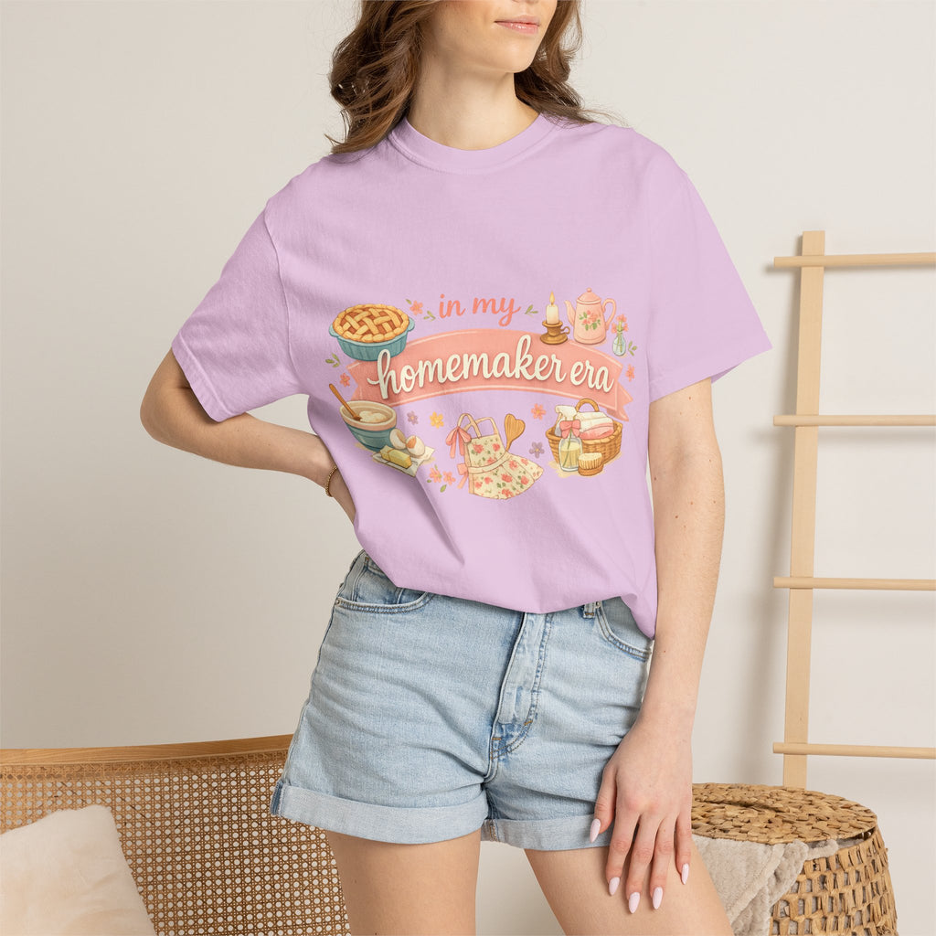 Homemaker Era T-Shirt — Vintage Baking & Cozy Homelife Graphic Tee