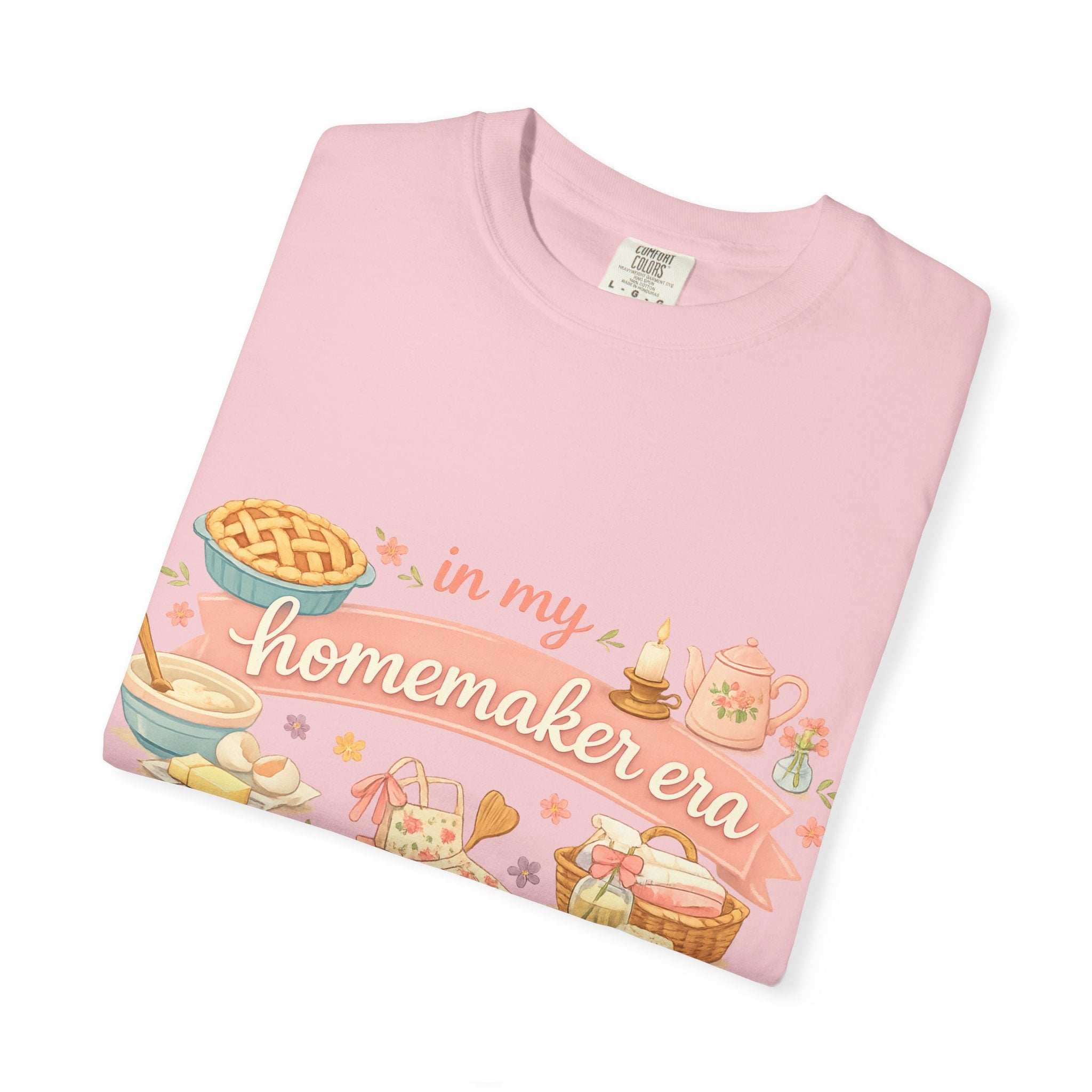 Homemaker Era T-Shirt — Vintage Baking & Cozy Homelife Graphic Tee