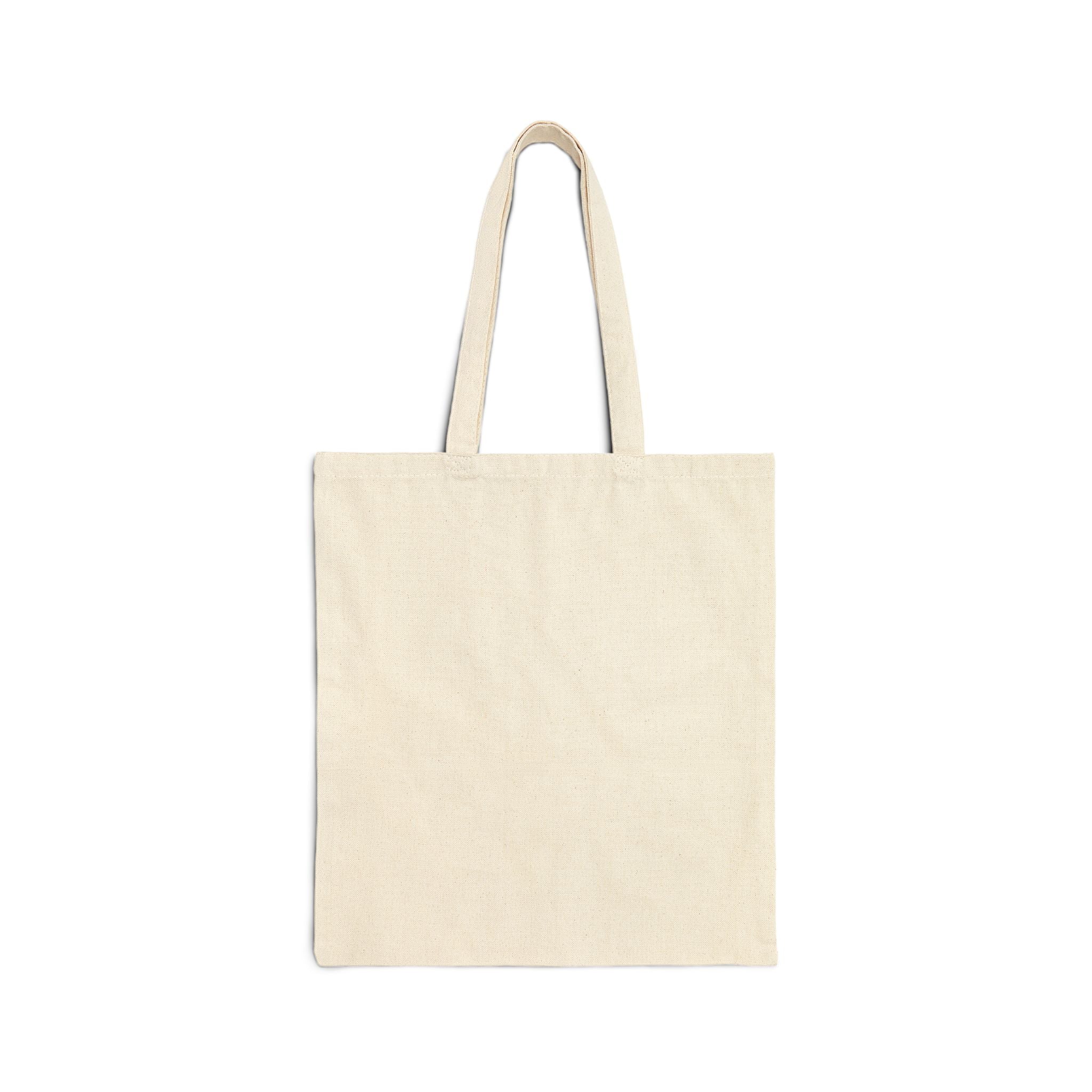 Mama Era Leopard Script Cotton Tote Bag — "in my mama era" Canvas Grocery & Everyday Tote
