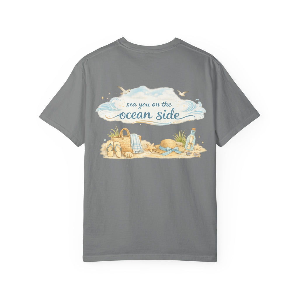 Ocean Side Beach T-Shirt — "See You on the Ocean Side" Summer Tee