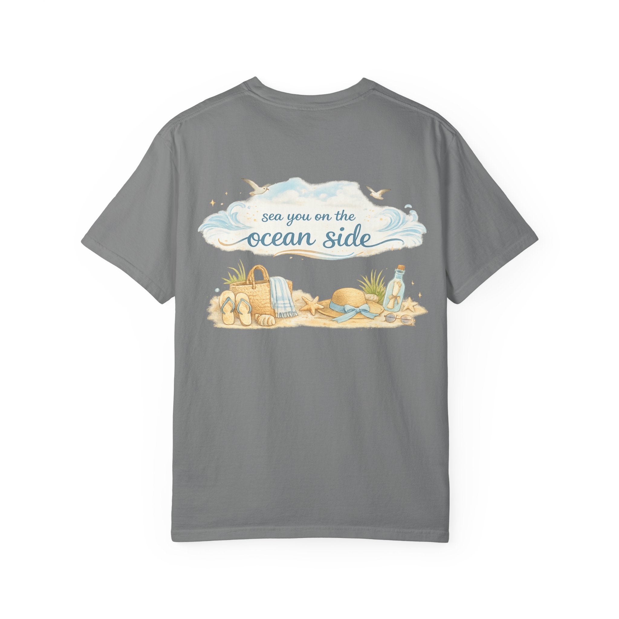 Ocean Side Beach T-Shirt — "See You on the Ocean Side" Summer Tee