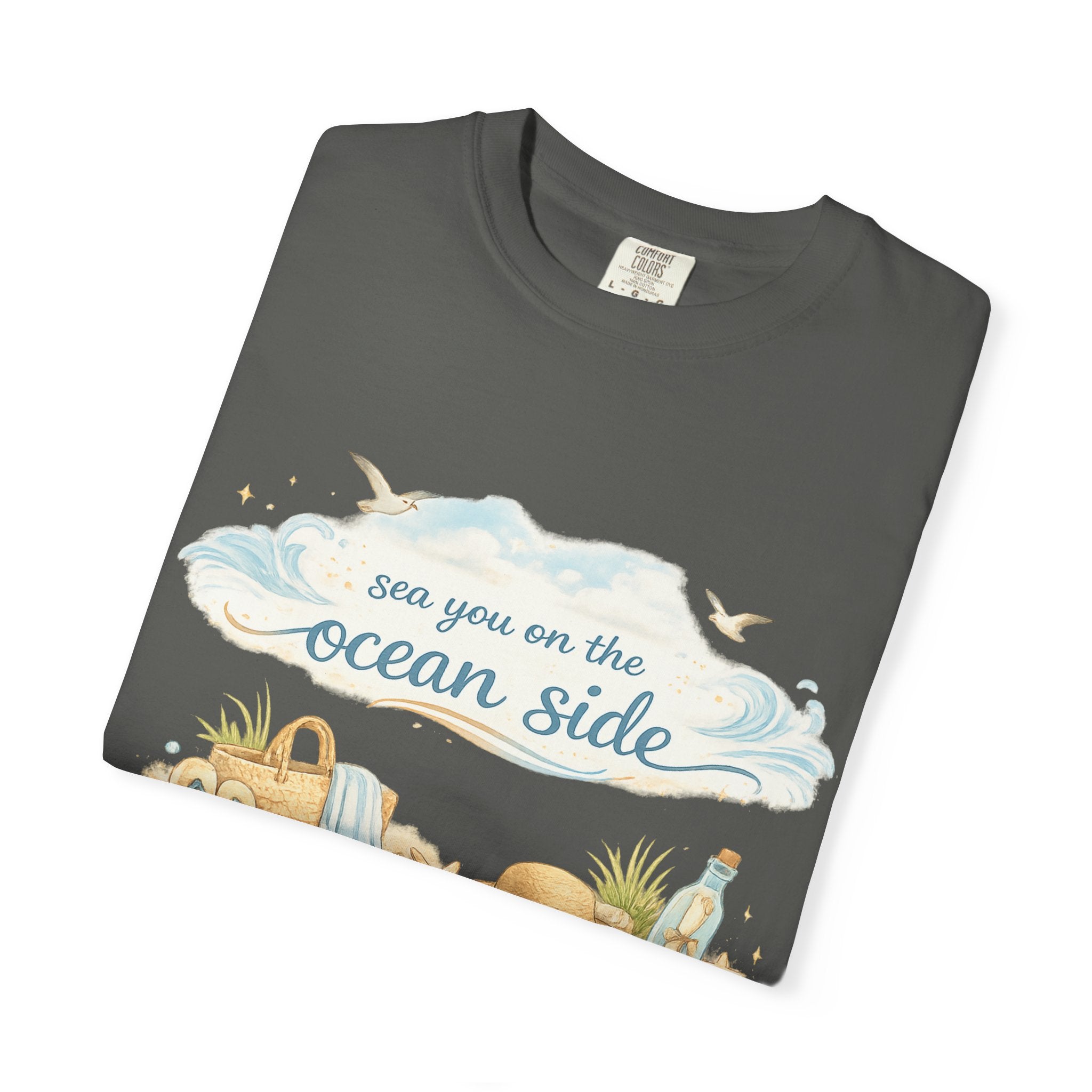 Ocean Side Beach T-Shirt — "See You on the Ocean Side" Summer Tee