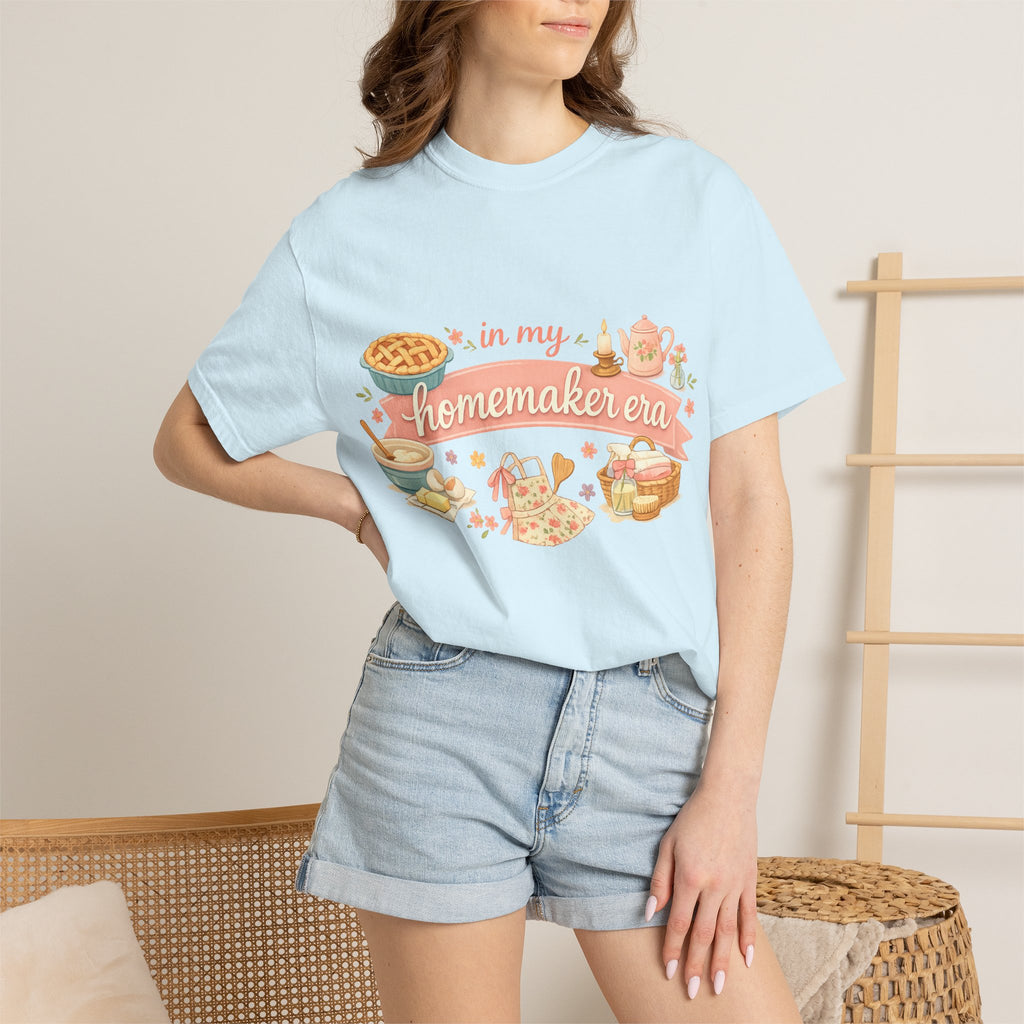 Homemaker Era T-Shirt — Vintage Baking & Cozy Homelife Graphic Tee