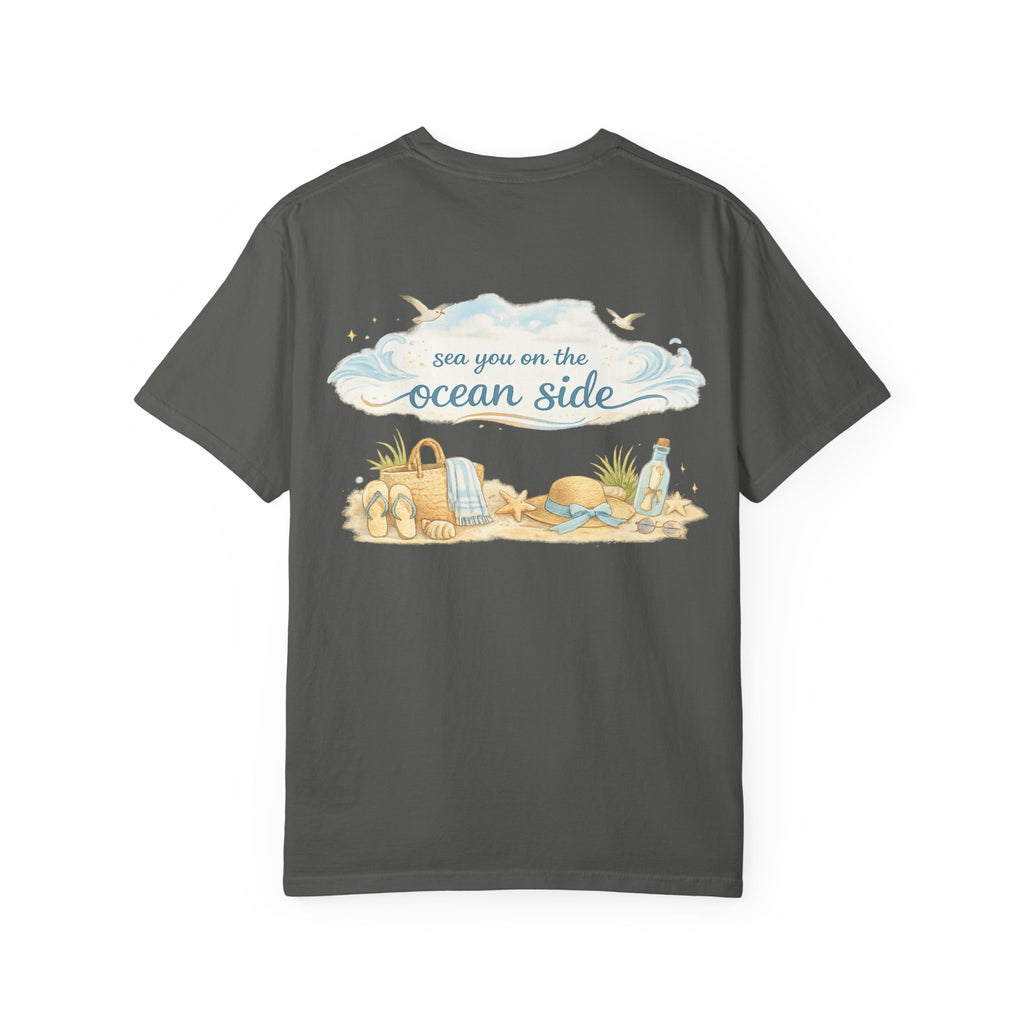 Ocean Side Beach T-Shirt — "See You on the Ocean Side" Summer Tee
