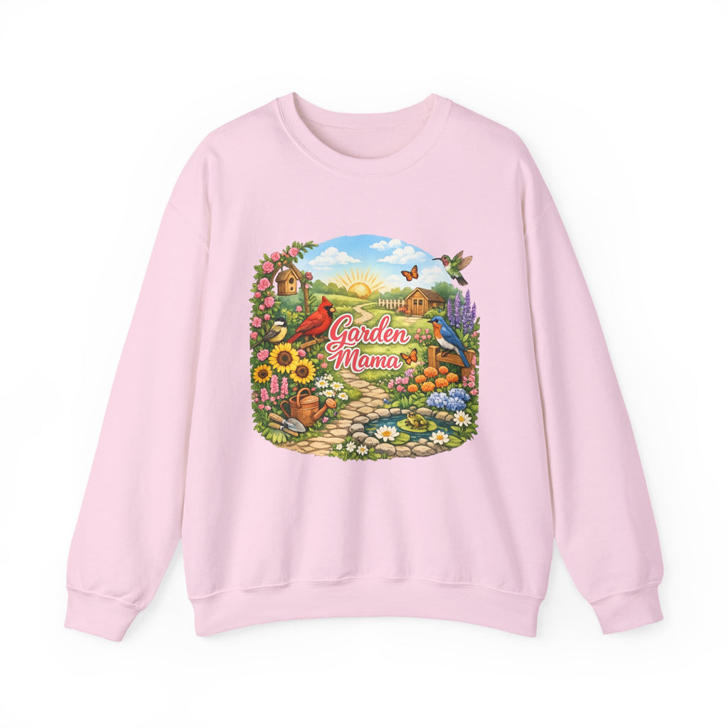 Garden Mama Crewneck Sweatshirt — Floral Cottagecore Gardening Gift