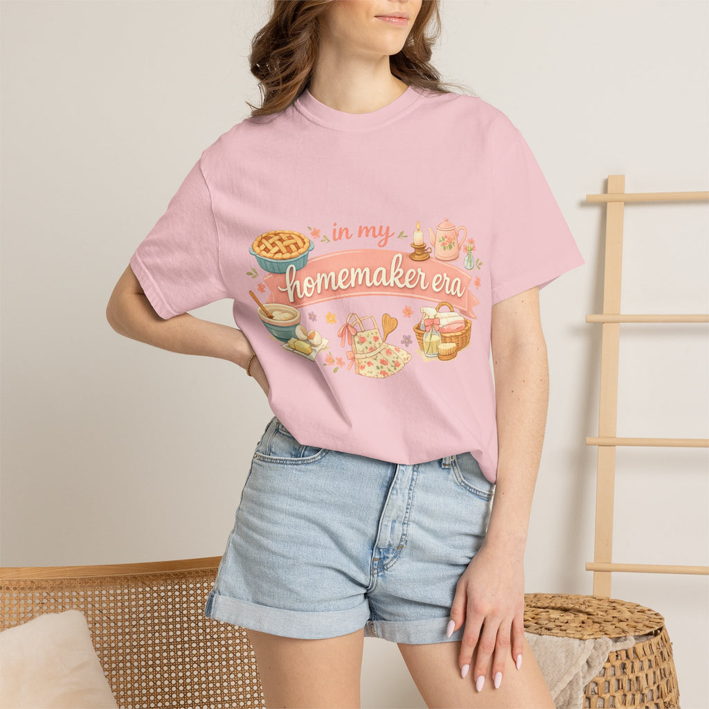 Homemaker Era T-Shirt — Vintage Baking & Cozy Homelife Graphic Tee