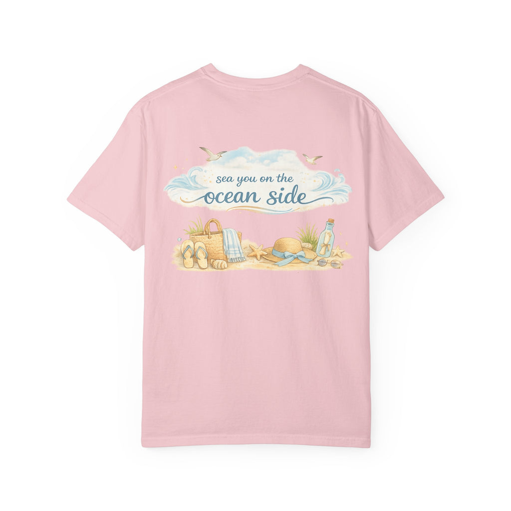 Ocean Side Beach T-Shirt — "See You on the Ocean Side" Summer Tee