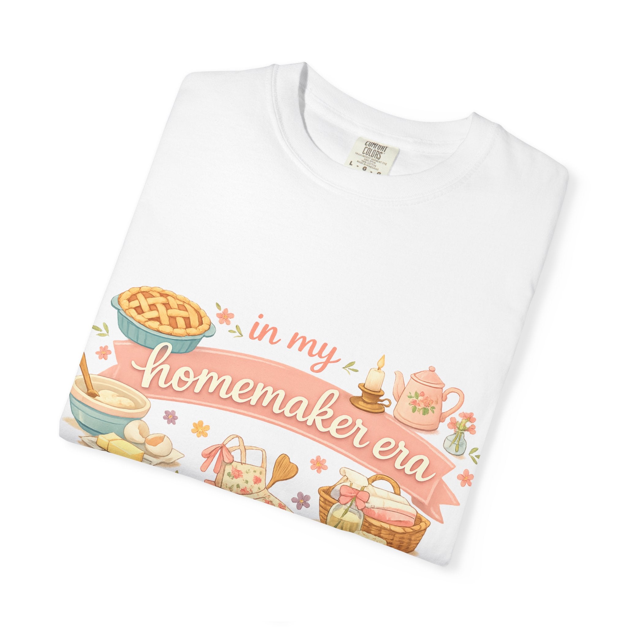 Homemaker Era T-Shirt — Vintage Baking & Cozy Homelife Graphic Tee