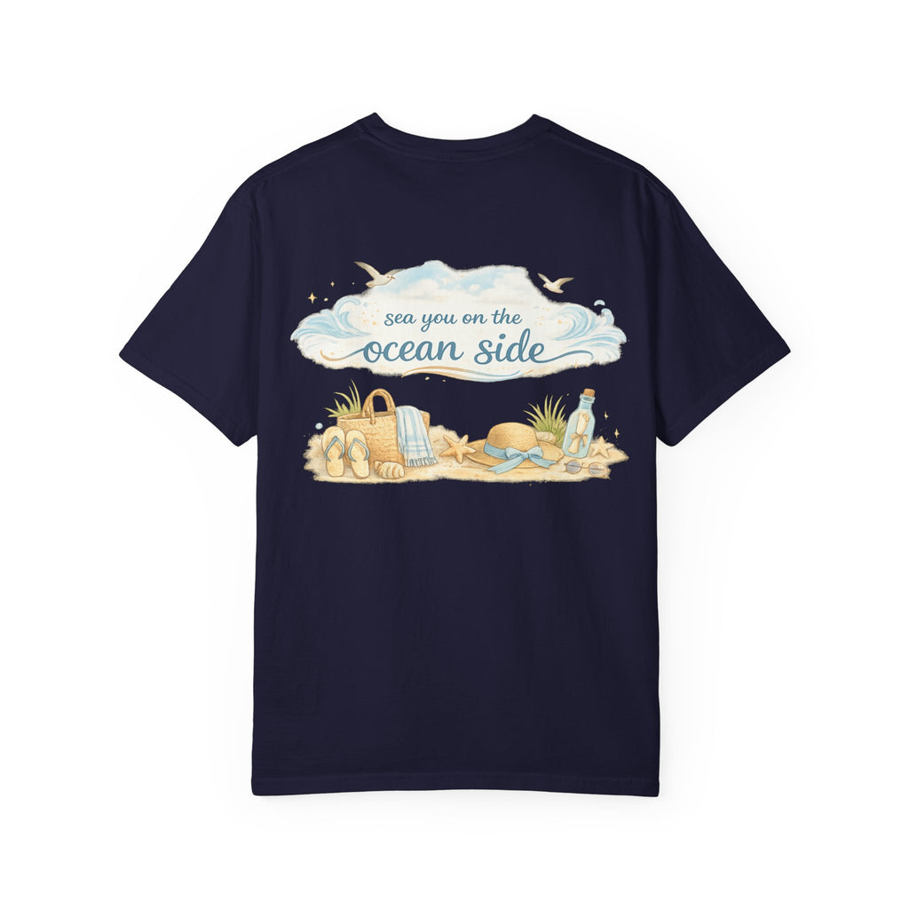 Ocean Side Beach T-Shirt — "See You on the Ocean Side" Summer Tee