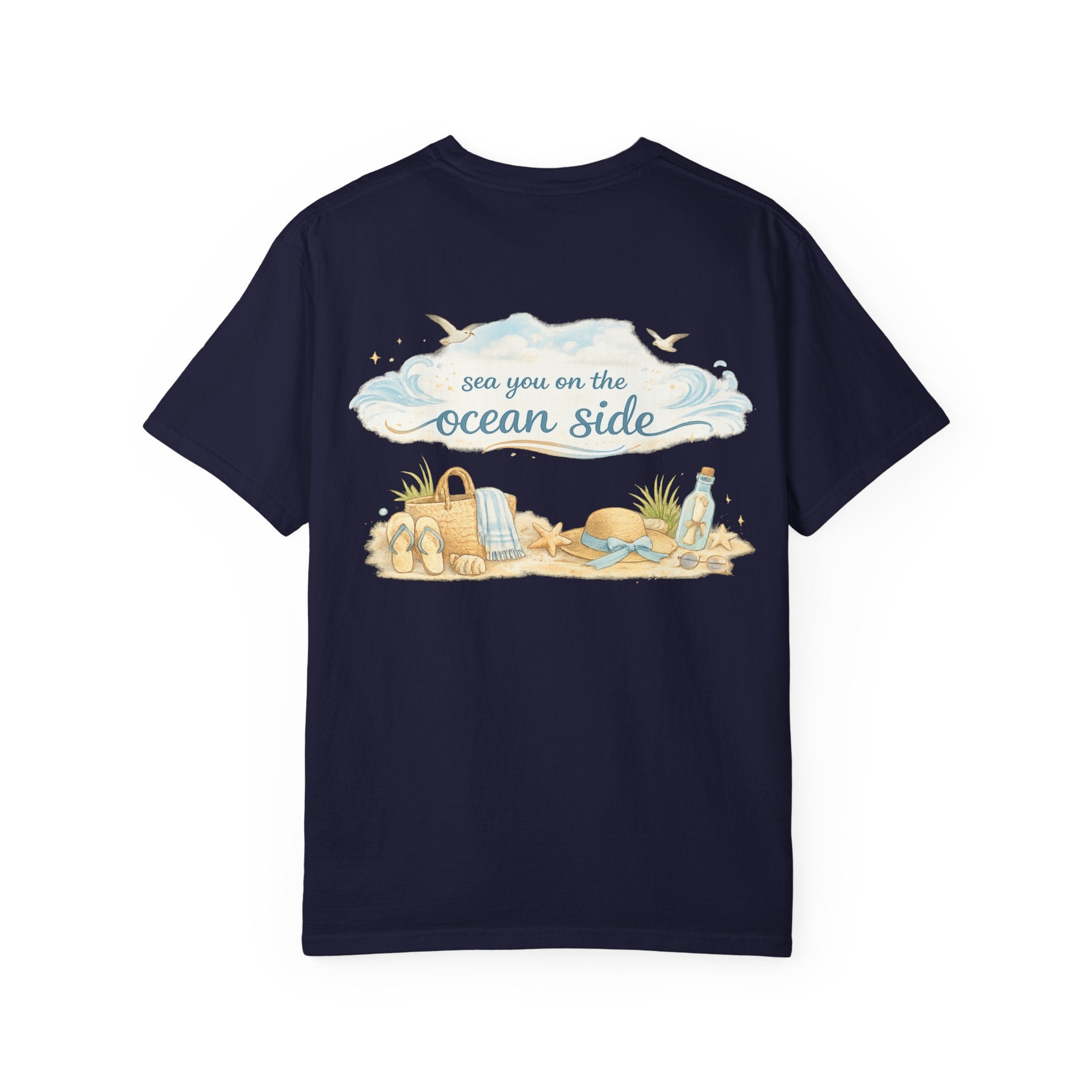 Ocean Side Beach T-Shirt — "See You on the Ocean Side" Summer Tee