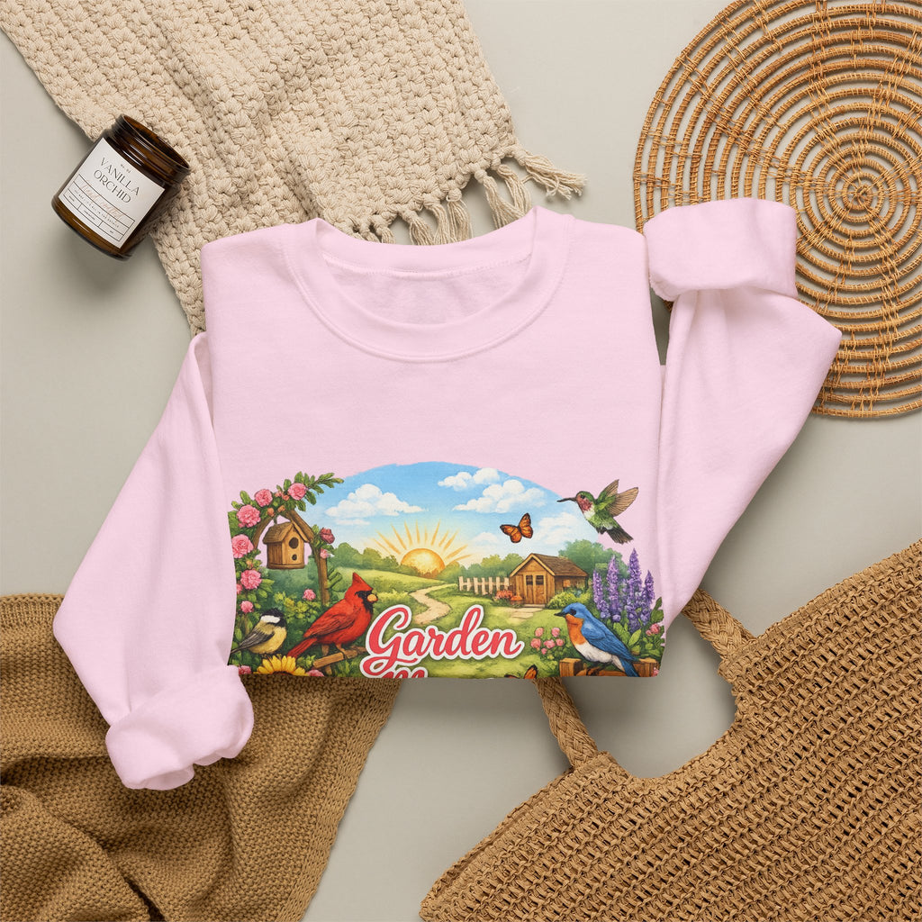 Garden Mama Crewneck Sweatshirt — Floral Cottagecore Gardening Gift