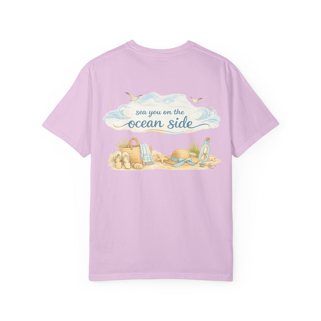 Ocean Side Beach T-Shirt — "See You on the Ocean Side" Summer Tee