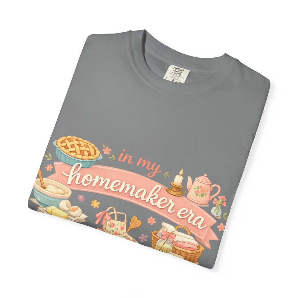 Homemaker Era T-Shirt — Vintage Baking & Cozy Homelife Graphic Tee