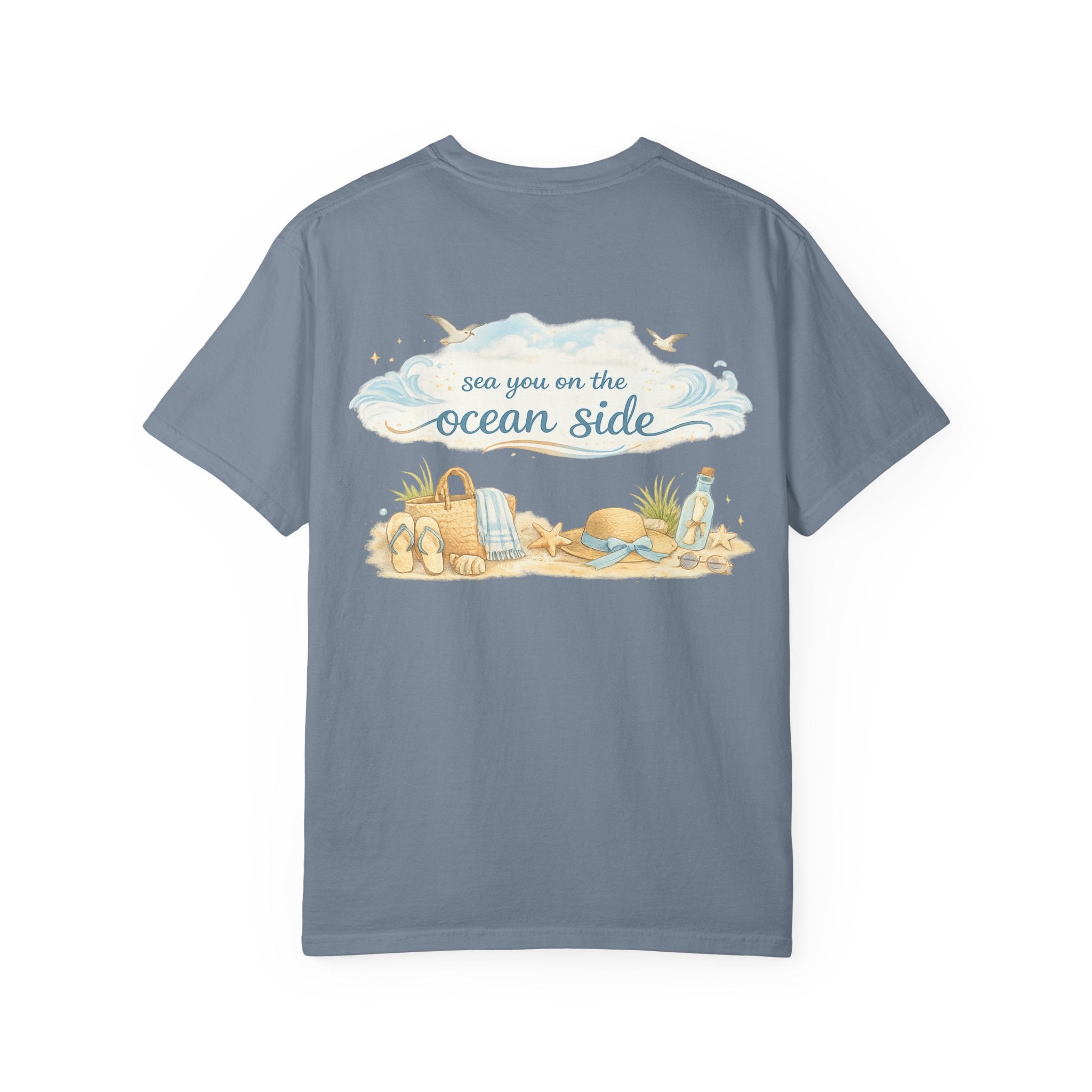 Ocean Side Beach T-Shirt — "See You on the Ocean Side" Summer Tee