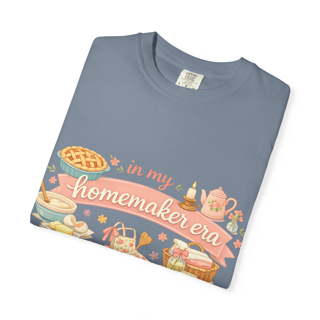 Homemaker Era T-Shirt — Vintage Baking & Cozy Homelife Graphic Tee