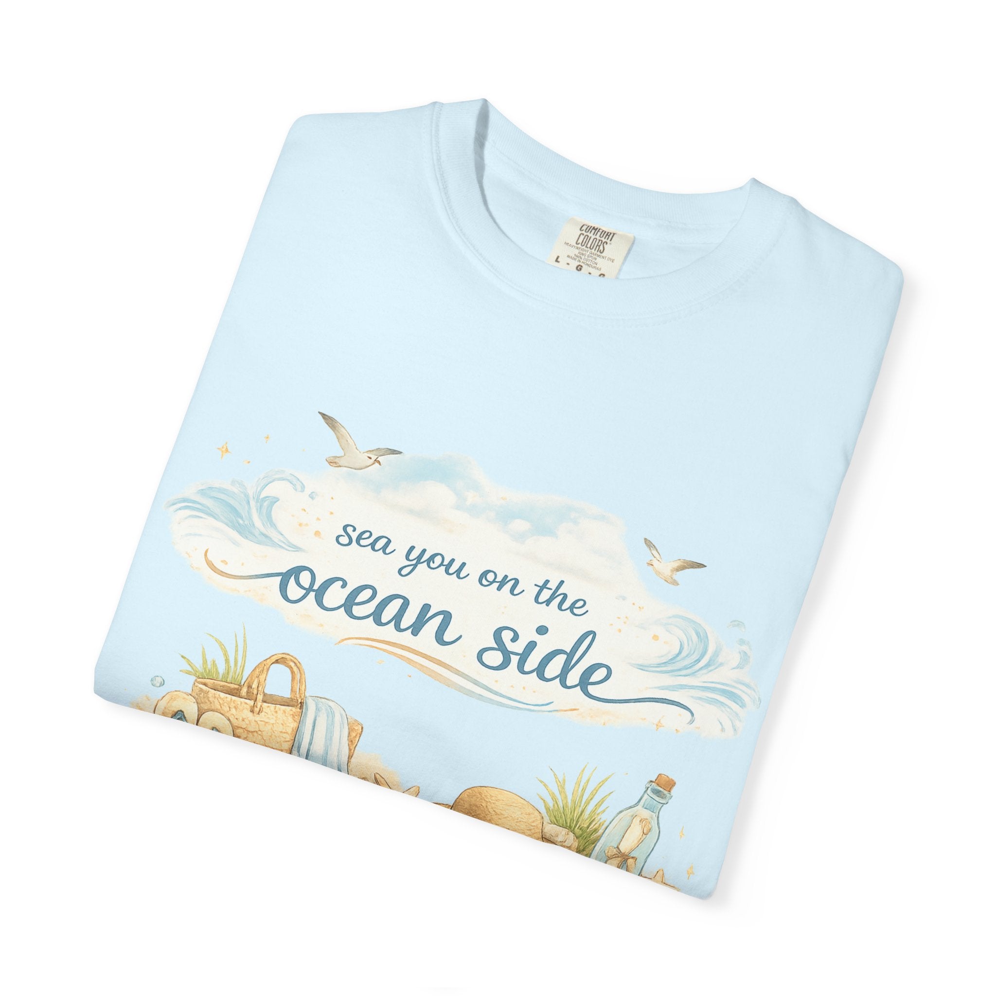 Ocean Side Beach T-Shirt — "See You on the Ocean Side" Summer Tee