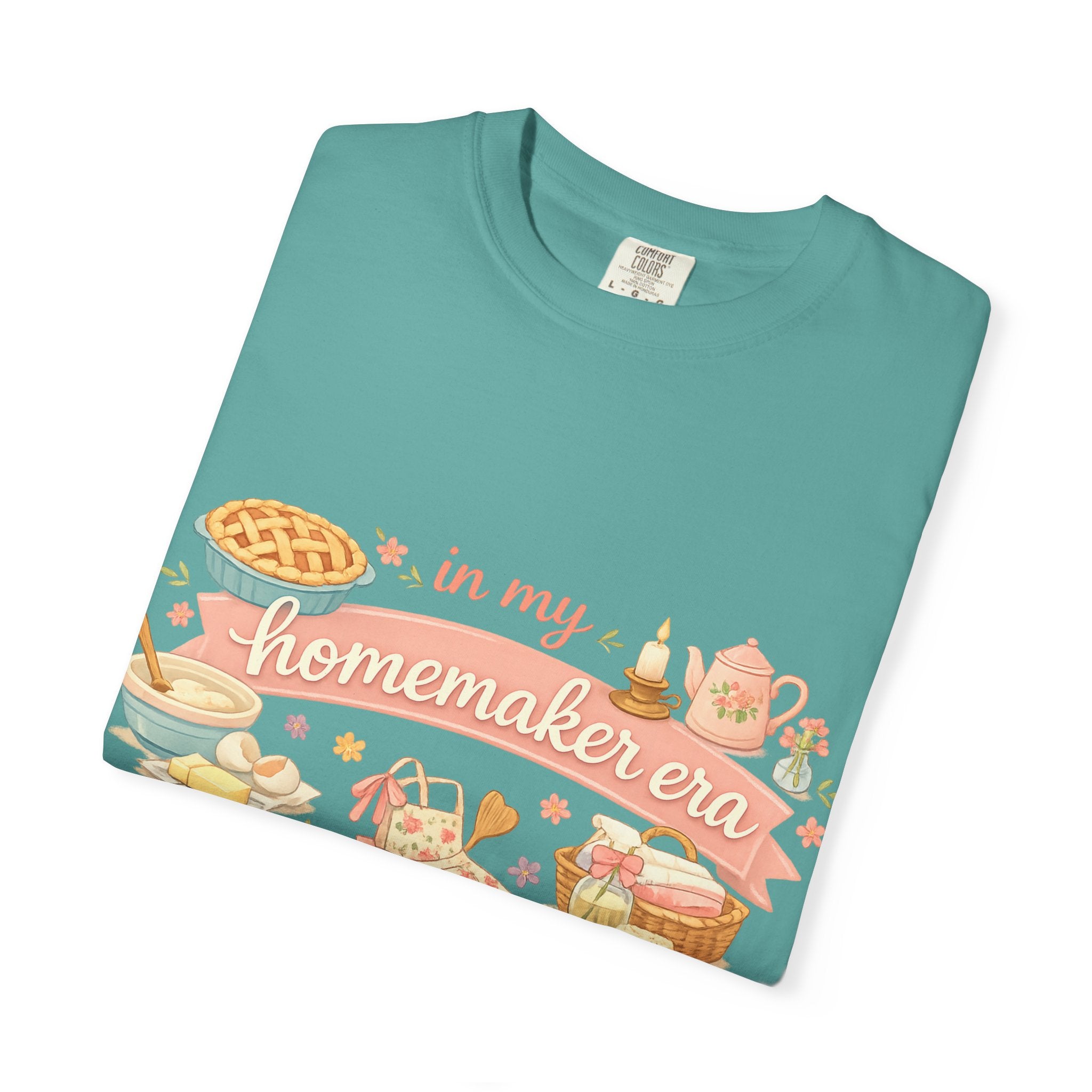 Homemaker Era T-Shirt — Vintage Baking & Cozy Homelife Graphic Tee