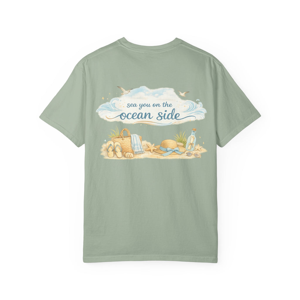 Ocean Side Beach T-Shirt — "See You on the Ocean Side" Summer Tee